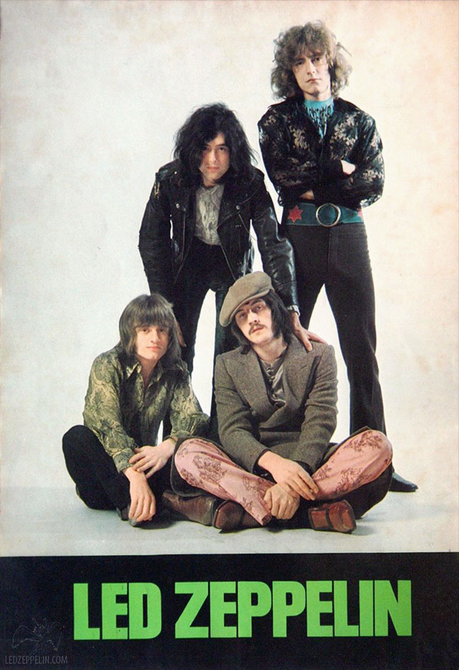 Led Zeppelin Photo Session (circa Feb. 1969)